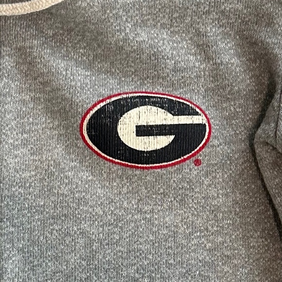 Univ. of Georgia Colosseum Athletics Lady's Gray Full Zip Hoodie Med College NWT - Picture 7 of 14